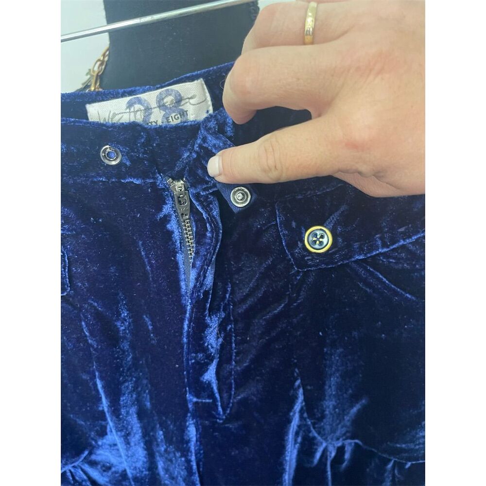 NWOT Free People We The Free Velvet Lotus Pants Size 28 $148 - Picture 5 of 8